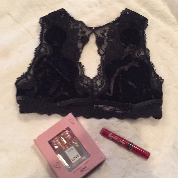 Victoria's Secret Other - Victoria Secret black velvet bralette